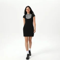 Women's Cap Sleeve Knit Mini Dress - Wild Fable™ Black -Herday Fashion GUEST a059fb5a f1ac 42f5 9e89 0785f1c27832