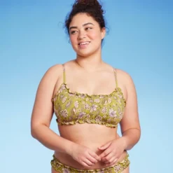 Women's Ruffle Detail Bralette Bikini Top - Wild Fable™ -Herday Fashion GUEST a0bffd58 9e99 4439 95c3 c22625d534a1