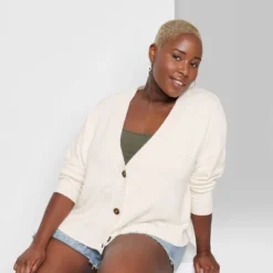 Women's Slouchy Button-Front Cardigan - Wild Fable™ -Herday Fashion GUEST a0e692ee 0c57 4453 9798 3b28a1657162