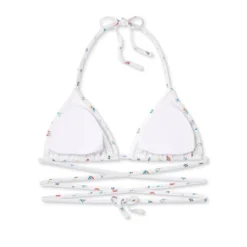 Women's Floral Print Strappy Triangle Bikini Top - Wild Fable™ White 14 Women's Floral Print Strappy Triangle Bikini Top - Wild Fable™ White -Herday Fashion GUEST a12cc542 ae15 45f9 9fb0 5149a053c5b8