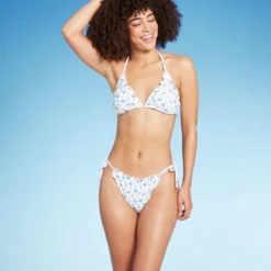 Women's Ruffle Side-Tie Adjustable Coverage Bikini Bottom - Wild Fable™ -Herday Fashion GUEST a17d535f 32d3 4346 a087 28356f316a2e