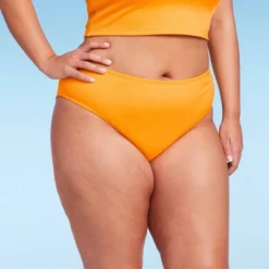 Women's Ribbed Scoop Front High Leg Cheeky Bikini Bottom - Wild Fable™ -Herday Fashion GUEST a3ca8042 c0da 4c10 be99 6bf091b4f831