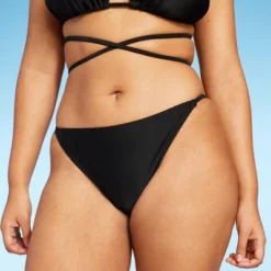 Women's Side Tab Extra Cheeky High Leg Bikini Bottom - Wild Fable™ Black 9 Women's Side Tab Extra Cheeky High Leg Bikini Bottom - Wild Fable™ Black -Herday Fashion GUEST a4dd3ebc d3f5 474d a371 56fe61347a2a 1
