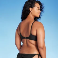 Women's Crochet Tie-Front Bralette Bikini Top - Wild Fable™ -Herday Fashion GUEST ab6f1ea2 2220 4623 adec 603e621d1484