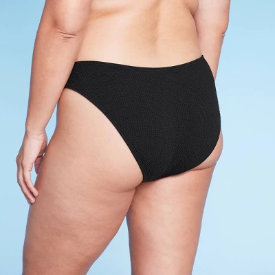 Women's Pucker Textured High Leg Cheeky Bikini Bottom - Wild Fable™ 6 Women's Pucker Textured High Leg Cheeky Bikini Bottom - Wild Fable™ - Image 4