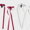 Mini Bow On Salon Hair Clip Set 4pc - Wild Fable™ Red/Polka Dot -Herday Fashion GUEST ac21f0af f4bf 4e89 9dc0 f0067321b62a