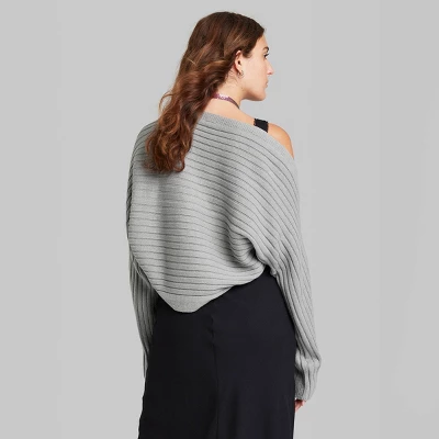 Women's Slouchy Shrug Sweater - Wild Fable™ 4 Women's Slouchy Shrug Sweater - Wild Fable™ - Image 2