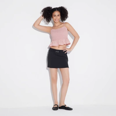 Women's Game Day Smocked Peplum Tank Top - Wild Fable™ 5 Women's Game Day Smocked Peplum Tank Top - Wild Fable™ - Image 3