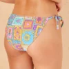 Women's Low-Rise Cheeky Side-Tie Bikini Bottom - Wild Fable™ Pink Sun/Palm Print -Herday Fashion GUEST b2dd85d6 fcbd 4274 bb49 60d391305741
