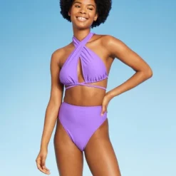 Women's High Waist High Leg Cheeky Bikini Bottom - Wild Fable™ -Herday Fashion GUEST b4b7b241 7cb6 4f37 b2d4 b1a9532ce291