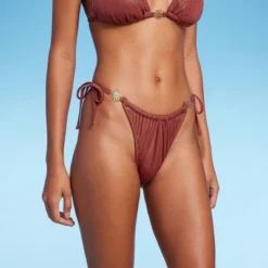 Women's Side-Tie Adjustable Extra High Leg Lurex Plisse Textured Bikini Bottom - Wild Fable™ 14 Women's Side-Tie Adjustable Extra High Leg Lurex Plisse Textured Bikini Bottom - Wild Fable™ -Herday Fashion GUEST b5eb4449 84e1 45d3 acac 1436466cfa2e