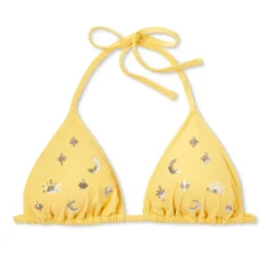 Women's Sequin Detail Triangle Bikini Top - Wild Fable™ Yellow 13 Women's Sequin Detail Triangle Bikini Top - Wild Fable™ Yellow -Herday Fashion GUEST bc6a310a 7f77 4eab 8956 8f62fc4e502c