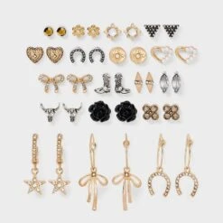 Western Earring Set 18pc - Wild Fable™ Gold/Silver 7 Western Earring Set 18pc - Wild Fable™ Gold/Silver -Herday Fashion GUEST c089158e fae8 42d6 a10c 27808c2ffbec