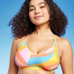 Women's Scoop Neck Crisscross Bralette Bikini Top - Wild Fable™ -Herday Fashion GUEST c14edded 09e4 4f1c bb85 6a87cdff8ee2