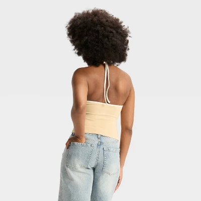 Women's Interlock Halter Tank Top - Wild Fable™ 3 Women's Interlock Halter Tank Top - Wild Fable™