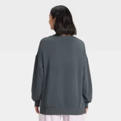 Women's PeachySoft French Terry Fleece Crewneck Sweatshirt - Wild Fable™