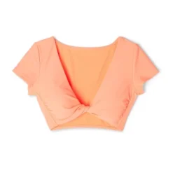 Women's Twist-Front Short Sleeve Bralette Bikini Top - Wild Fable™ -Herday Fashion GUEST c4f4dabc 1b3b 445b 9c38 9e3cae74b033