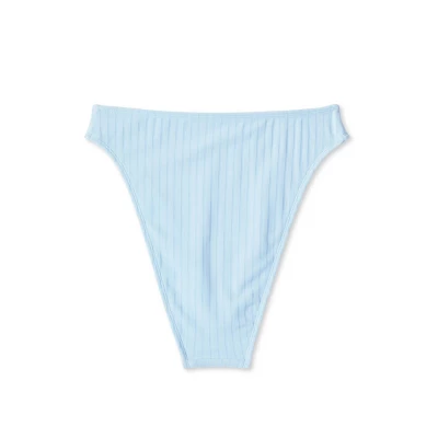 Women's Ribbed High Leg Cheeky High Waist Bikini Bottom - Wild Fable™ 8 Women's Ribbed High Leg Cheeky High Waist Bikini Bottom - Wild Fable™ - Image 6