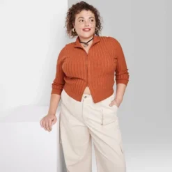 Women's Fitted Mock Turtleneck Zip-Up Cardigan - Wild Fable™ 10 Women's Fitted Mock Turtleneck Zip-Up Cardigan - Wild Fable™ -Herday Fashion GUEST c637565e f44e 4c93 8c31 d5d73d459b58