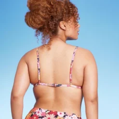 Women's Ribbed Fixed Triangle Bikini Top - Wild Fable™ -Herday Fashion GUEST c67dcf75 0b5a 4249 af1f b0764896770a