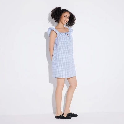 Women's Game Day Flutter Cap Sleeve Mini Dress - Wild Fable™ 4 Women's Game Day Flutter Cap Sleeve Mini Dress - Wild Fable™ - Image 2