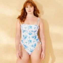 Women's Extra High Leg Cheeky Adjustable Tunneled Side One Piece Swimsuit - Wild Fable™ -Herday Fashion GUEST cac1601c fe80 4284 9b71 116e5f7ca6d0