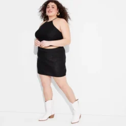 Women's Sweater Mini Skirt - Wild Fable™ Black -Herday Fashion GUEST cacc9d92 3227 49fe b328 5cd0b0a961bf