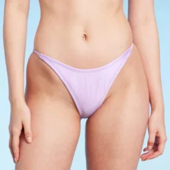 Women's Side Tab High Leg Cheeky Bikini Bottom - Wild Fable™ Shiny Light Purple 15 Women's Side Tab High Leg Cheeky Bikini Bottom - Wild Fable™ Shiny Light Purple -Herday Fashion GUEST ce65d285 d1ae 4fe5 b711 a3b9b598342f
