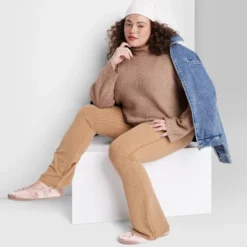 Women's Mock Turtleneck Boxy Pullover Sweater - Wild Fable™ -Herday Fashion GUEST d3df27a1 75d9 4fb6 9319 047d110ae663