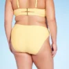 Women's Side-Tie Mid-Rise Cheeky High Leg Bikini Bottom - Wild Fable™ Yellow -Herday Fashion GUEST d3ee4f76 d9ad 4c99 913e dfee0ae6fb32