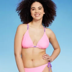 Women's Reversible Triangle Bikini Top - Wild Fable™ -Herday Fashion GUEST d53c707a 32fd 44f0 ae7b f981bb9094a1