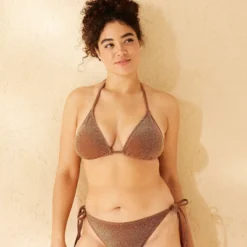 Women's Sparkle Medium Coverage Triangle Bikini Top - Wild Fable™ -Herday Fashion GUEST d5502476 7d4a 4760 ae9d b893764b5617