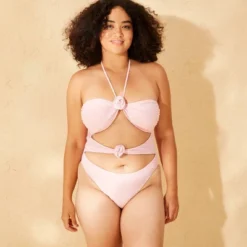 Women's Removable Rosette Extra High Leg Extra Cheeky One Piece Swimsuit - Wild Fable™ -Herday Fashion GUEST d5595069 a5ec 4767 b008 b2d0041af418