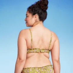 Women's Ruffle Detail Bralette Bikini Top - Wild Fable™ -Herday Fashion GUEST d6fb9fbb 9df8 4ffd 93b7 d12ad9d3b855