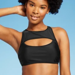 Women's Cut Out High Neck Bikini Top - Wild Fable™ -Herday Fashion GUEST d7ddf542 29f4 41e8 8652 fa1226da0bb1