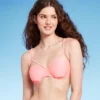 Women's Cut Out Underwire Bikini Top - Wild Fable™ Pink -Herday Fashion GUEST db7a258f ea23 40f3 877e 11f07df837df