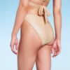 Women's High Leg Extra Cheeky Bikini Bottom - Wild Fable™ Gold -Herday Fashion GUEST dd1d3a4d 8325 455c b98f 793292a9155a