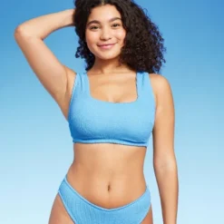 Women's Pucker Square Neck Wide Strap Bralette Bikini Top - Wild Fable™ 17 Women's Pucker Square Neck Wide Strap Bralette Bikini Top - Wild Fable™ -Herday Fashion GUEST de56784e 48e5 483d 8e4d cc3c1964be89