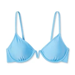 Women's V-Front Underwire Bikini Top - Wild Fable™ Bright Blue -Herday Fashion GUEST deffaa0e 0198 4c11 96e6 4fd6ae3df415