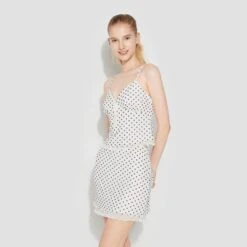 Women's Mesh Top - Wild Fable™ Off-White Polka Dots 7 Women's Mesh Top - Wild Fable™ Off-White Polka Dots -Herday Fashion GUEST df7104b3 9d47 46fb acf8 4e98084e6e5c