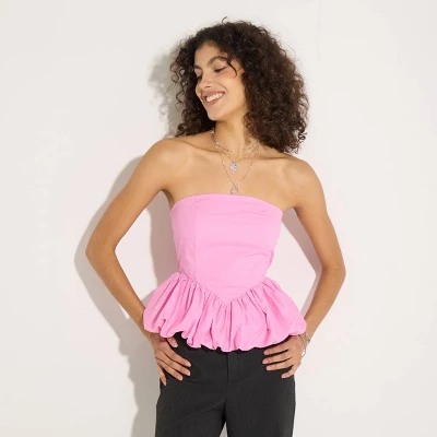 Women's Bustier Bubble Top - Wild Fable™ 4 Women's Bustier Bubble Top - Wild Fable™ - Image 2