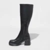 Women's Azzahya Stretch Tall Dress Boots - Wild Fable™ Black -Herday Fashion GUEST e5cbba4f 7322 4ded a498 28c4a518d63e