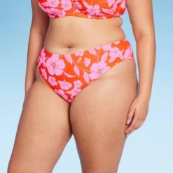 Women's Low-Rise Hipster Bikini Bottom - Wild Fable™ Orange/Pink Tropical Print 11 Women's Low-Rise Hipster Bikini Bottom - Wild Fable™ Orange/Pink Tropical Print -Herday Fashion GUEST e9d63671 a78e 45c3 ab30 23f010bcd824