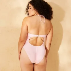 Women's Removable Rosette Extra High Leg Extra Cheeky One Piece Swimsuit - Wild Fable™ -Herday Fashion GUEST ec2ce744 88f2 418d 89e9 04e6a86e8f9c