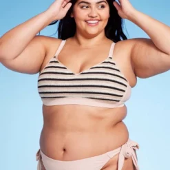 Women's Striped Crochet Bralette Bikini Top - Wild Fable™ 16 Women's Striped Crochet Bralette Bikini Top - Wild Fable™ -Herday Fashion GUEST ee64a778 16fa 4d5a 8583 d1636711a423