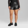 Women's High-Rise Faux Leather Shorts - Wild Fable™ 1 Women's High-Rise Faux Leather Shorts - Wild Fable™ -Herday Fashion GUEST f151232a 02f6 4730 824a 747cb5bcbbf5
