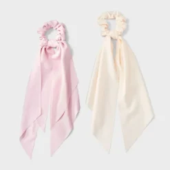 Long Tail Hair Twister Set 2pc - Wild Fable™ Pink/Cream -Herday Fashion GUEST f2765aee 08d4 4956 b09b d2eb7c349b2a