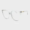 Plastic Metal Combination Square Blue Light Filtering Glasses - Wild Fable™ Clear: UV Protection, Recycled Frame -Herday Fashion GUEST f319d728 2f2c 4f03 9124 0ff7c8c75a0d