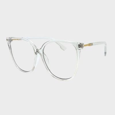 Plastic Metal Combination Square Blue Light Filtering Glasses - Wild Fable™ Clear: UV Protection, Recycled Frame 3 Plastic Metal Combination Square Blue Light Filtering Glasses - Wild Fable™ Clear: UV Protection, Recycled Frame