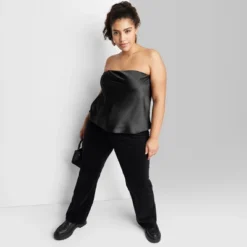 Women's Satin Tube Top - Wild Fable™ -Herday Fashion GUEST f4beadac 250c 427b 9b9d 6c80ee96ebf8